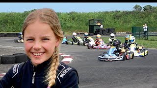 NEW GIRL IN KARTING showing real potential as a Cadet UK Kart Series 2024 Sheni Cadet Final [upl. by Wayland924]