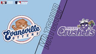 Evansville Otters vs Lake Erie Crushers 72623 AudioCast [upl. by Forland]