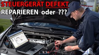 Mercedes Motorsteuergerät DEFEKT Wegfahrsperre reparieren kodieren [upl. by Clarkson]