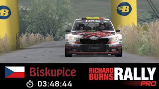 Richard Burns RallyRBR PRO Biskupice Skoda Fabia R5 EVO replay [upl. by Ocnarfnaig]