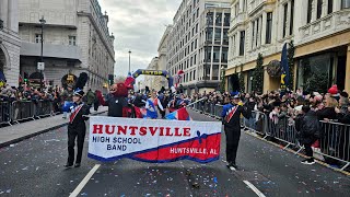 HHS Band Marching in the LNYDP from Regents Street to Pall Mall [upl. by Zysk]