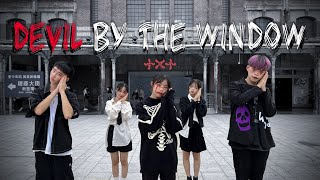 🎃KPOP IN PUBLIC  ONE TAKE TXT  ‘Devil by the Window’ Halloween Ver Dance Cover By Santé KPOP [upl. by Evetta505]