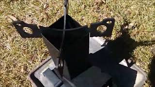 Rocket Stove Cooking Beef And Noodles [upl. by Ecarret]