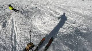 Alpental Snoqualmie pass April 2024 mountains skiing alpental snoqualmie ski [upl. by Oirramaj]