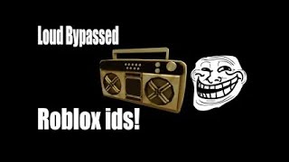 WORKING 35 ROBLOX LOUD RARE BYPASSED IDS 2024🔥 [upl. by Salot]