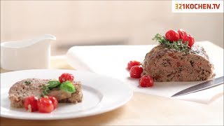 Hackbraten das perfekte Rezept [upl. by Doran]