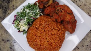 Jollof Rice a tasty West African Dish 😋😋 [upl. by Junieta587]