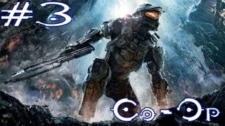 Halo 4  Walkthrough  CoOp  Part 3  On Chiefs Head [upl. by Ymmas]