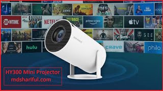 Magcubic Projector  Allwinner h713  HY300HY300 projector  Transpeed Projector 4k  mdshariful [upl. by Etteroma762]