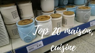 SHOPPING ACTION TOP 20 MAISON LINGE DECO CUISINE NOUVEAUTÉS AVRIL 2018 [upl. by Lanoil]