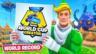 707 WORLD RECORD LachysLanding Fortnite World Cup Results [upl. by Yltneb]