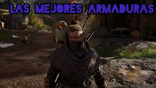 Assassins Creed Valhalla  Top 5 Mejores Armaduras del juego [upl. by Brink]