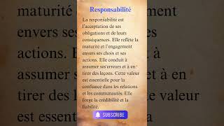 définition de la Responsabilité definitions french learnfrench speakfrenchfluently [upl. by Eiramnna]