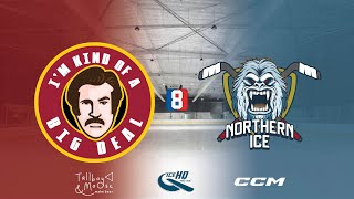 Big Deals VS Northern Ice  Div 8  27th October  IceHQ Rec League ice hockey [upl. by Amadus55]