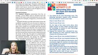 Interpreting Standard Deviations [upl. by Joelynn558]