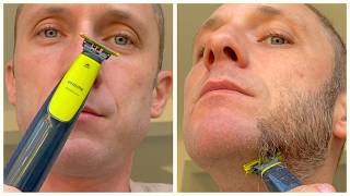 Philips OneBlade Removes Beard in Seconds [upl. by Niawd]