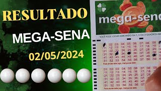 Mega Sena Concurso 2720 Sorteio dia 02052024 [upl. by Rma783]