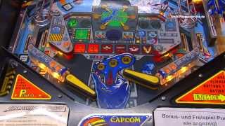 Flipperautomat Airborne Capcom Baujahr 1996 [upl. by Ecineg448]