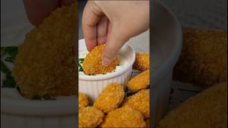 Nuggets de pollo saludables 🍔🍟 recetasfaciles nuggets recetas [upl. by Addie]