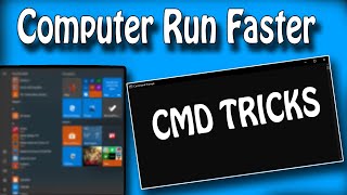 How to Make Computer Run Faster Using CMDCommand Prompt [upl. by Onig]