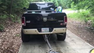 Straight piped 67L 2013 Ram Cummins [upl. by Haeli]