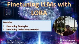 Finetuning LLMs with LORA [upl. by Aihsoj632]