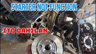 Bendix problem of yamaha bendix problem yamaha how repairs [upl. by Ynnohj171]