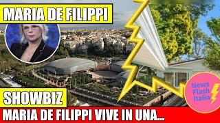 MARIA DE FILIPPI SCOPRIAMO LA SUA LUSUOSA VILLA NEI PARIOLI A ROMA [upl. by Anilah]