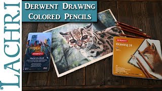 Derwent Drawing Colored Pencil Review amp Demo w Procolour  Lachri [upl. by Kirchner]