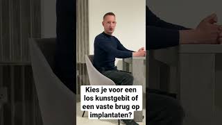 Tanden laten Trekken voor een Los kunstgebit een Losse Gebitsprothese of vaste brug op implantaten [upl. by Moriyama149]