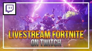 How To Livestream Fortnite on Twitch [upl. by Alor]