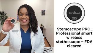 Stemoscope Pro quotWireless Stethoscopequot Review and Student Demo [upl. by Ahsatsana437]