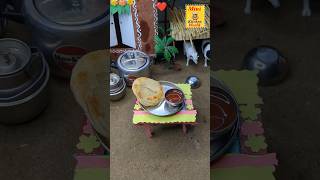 Mini Laccha Paratha Recipe in Mini Kitchen World trending viralvideoshorts ytshorts minikitchen [upl. by Aisor]