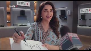 Sujata Cooktop and chimney advertisement by Madhuri Dixit Ji [upl. by Nastassia261]