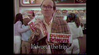 Dunkin Donuts 1981 commercial [upl. by Glennon]