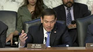 Vice Chairman Rubio Questions Nominees at a Senate Intel Hearing [upl. by Oulman]