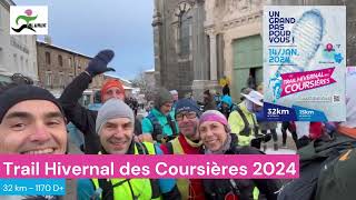 Trail Hivernale des Coursières 2024 [upl. by Tecu792]