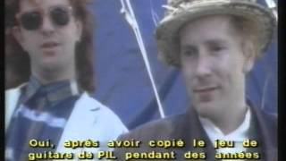 PIL Interview Seaside festival Veurne RTB Rox Box Belgian TV 020886 [upl. by Tesil145]