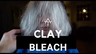 SCHWARZKOPF CLAY LIGHTENER TO FIX A YELLOW BLEACH  COLOUR CORRECTION [upl. by Nnahtebazile804]