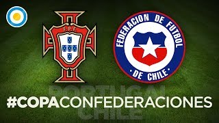 Definición por penales  Portugal 0  3 Chile  Semifinal CopaConfederaciones [upl. by Seluj]