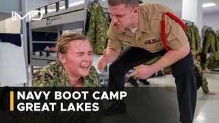 Recruit Training Command Great Lakes Illinois  US Navy Boot Camp [upl. by Morley317]