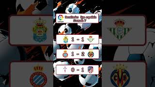 resultado de los partidos liga española 26 de septiembre ligaespañola resultados [upl. by Aniryt649]