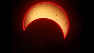 Suns Behavior During Eclipse Revealed In Time Lapse Video [upl. by Rosemaria]