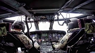 UH60 Black Hawk Helicopters • Deck Landing Qualifications [upl. by Nali]