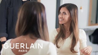 Abeille Royale The Scalp amp Hair Ritual with Antonela Roccuzzo  GUERLAIN [upl. by Najib]