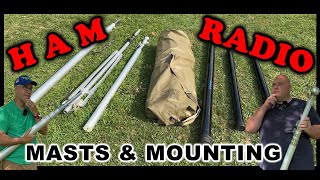 Antenna Masts amp Mounting Solutions for Ham Radio by KC9CUK amp K9AT [upl. by Demmy591]