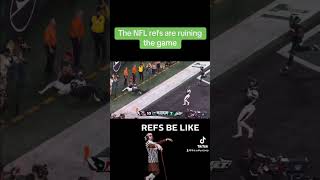 1 foot 2 taps equals out of bounds One week later… means you’re inbounds The NFL is clearly fixed [upl. by Nahgeem]