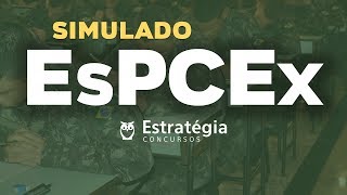 Correção do Simulado EsPCEx 1ª dia [upl. by Atig]