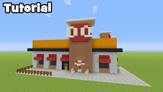 Minecraft Tutorial How To Make A Dairy Queen [upl. by Sedruol710]