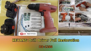 KEYANG Drill Driver Full Restoration DD1200 [upl. by Gnirol]